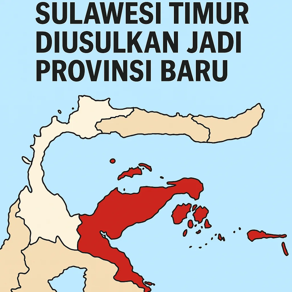 Wacana Provinsi Sulawesi Timur Kembali Menguat, Luwuk Disiapkan jadi Ibu Kota